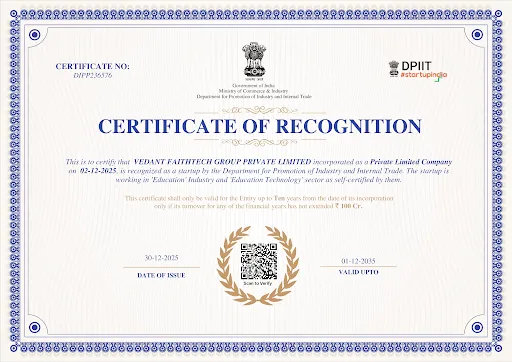 IIVS Certificate of Recognition